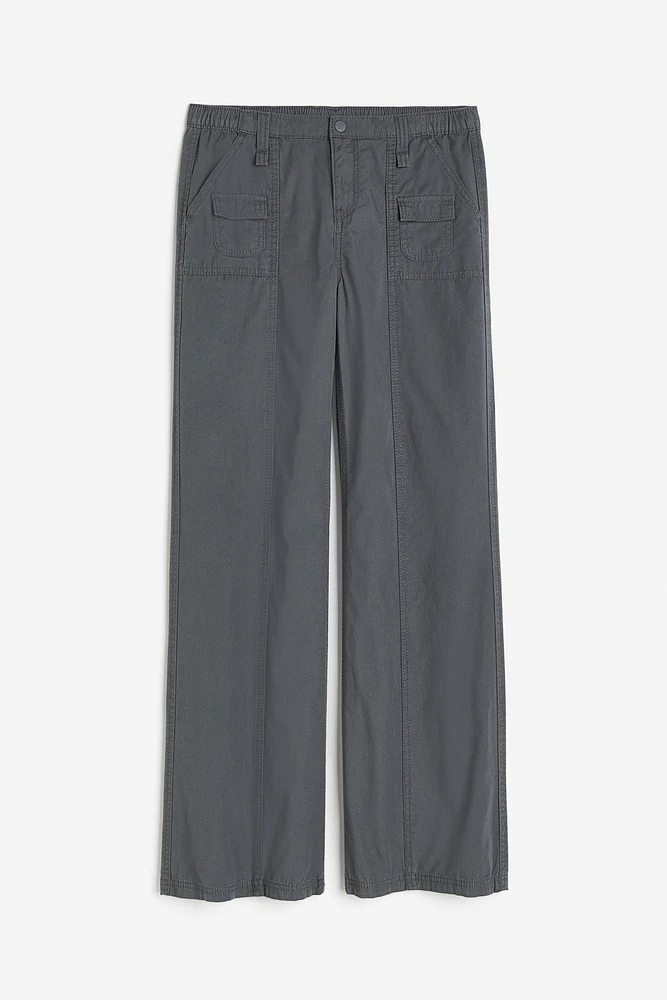 Canvas Cargo Pants