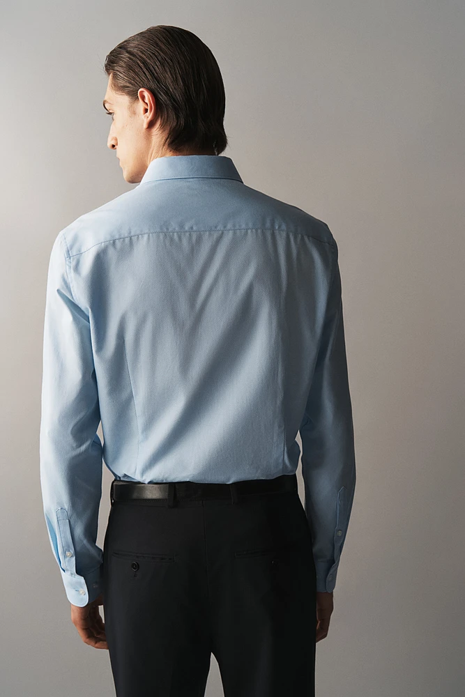 Slim Fit Pima Cotton Shirt