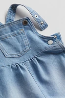 Denim Overall Shorts