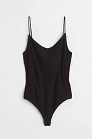 Ribbed Thong Bodysuit