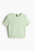 Fine-Knit T-Shirt