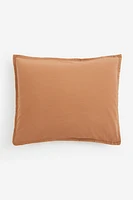Washed Cotton Pillowcase