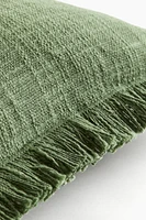 Housse de coussin flammée