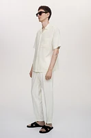 Pantalon Coupe Amincie en sergé