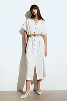 Shirt Dress with Belt