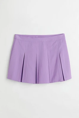 H&M+ Short Twill Skirt