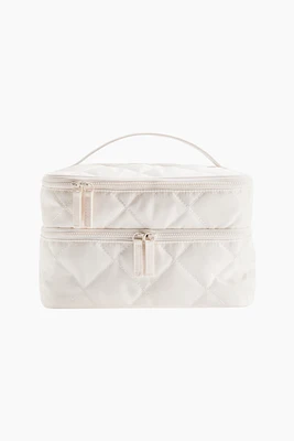 Large Two-tiered Toiletry Bag