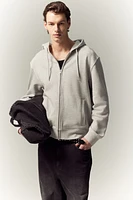 Regular Fit Hooded Jacket