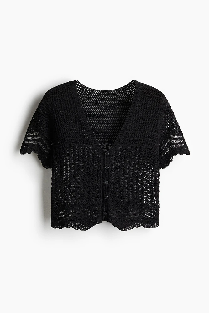 Crochet-Look Beach Top