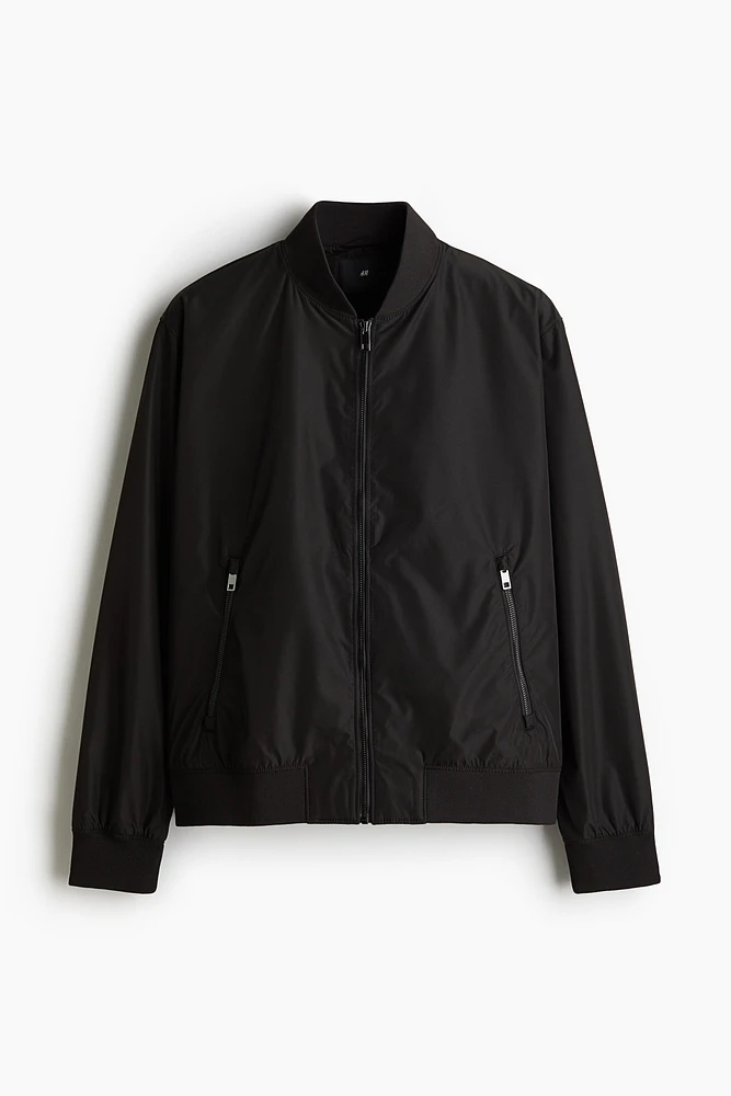 Regular-Fit Lightweight Bomber Jacket