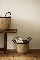 Round Seagrass Storage Basket