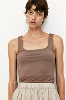 Square-Neck Tank Top