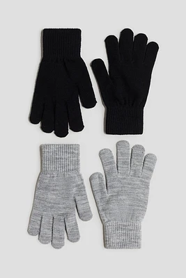 Lot de 2 paires de gants