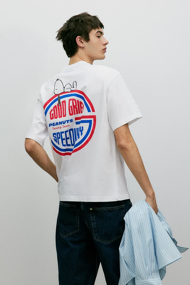 T-shirt imprimé flottant