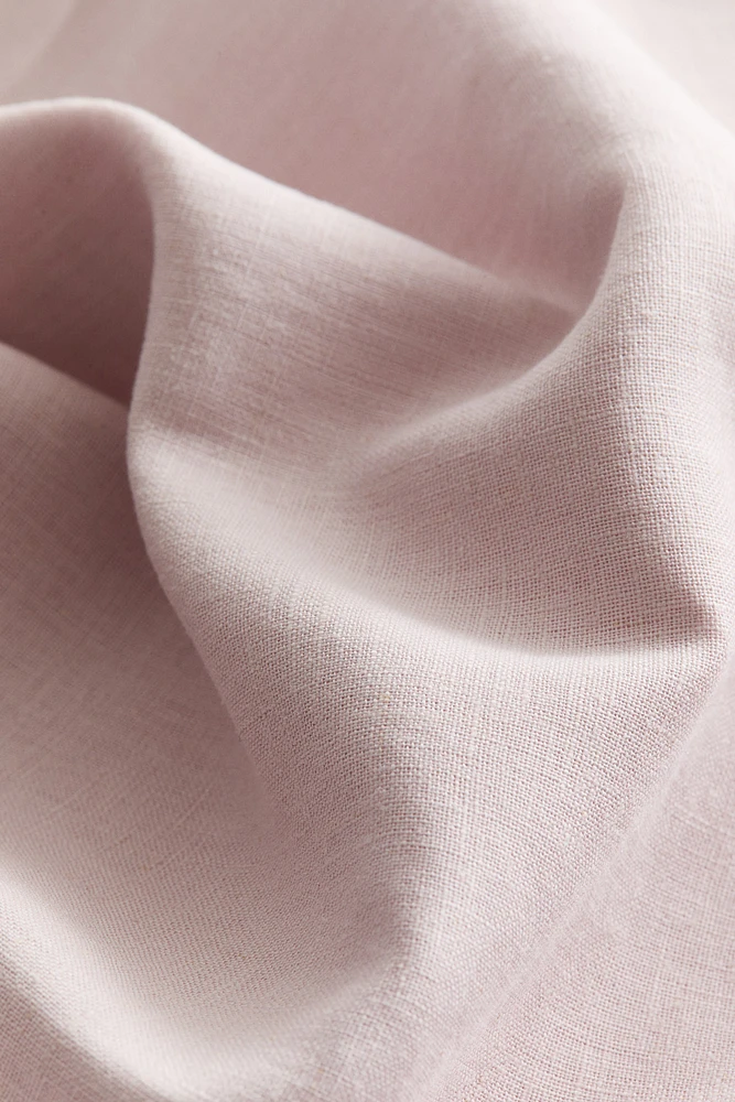 Washed Linen-blend Pillowcase