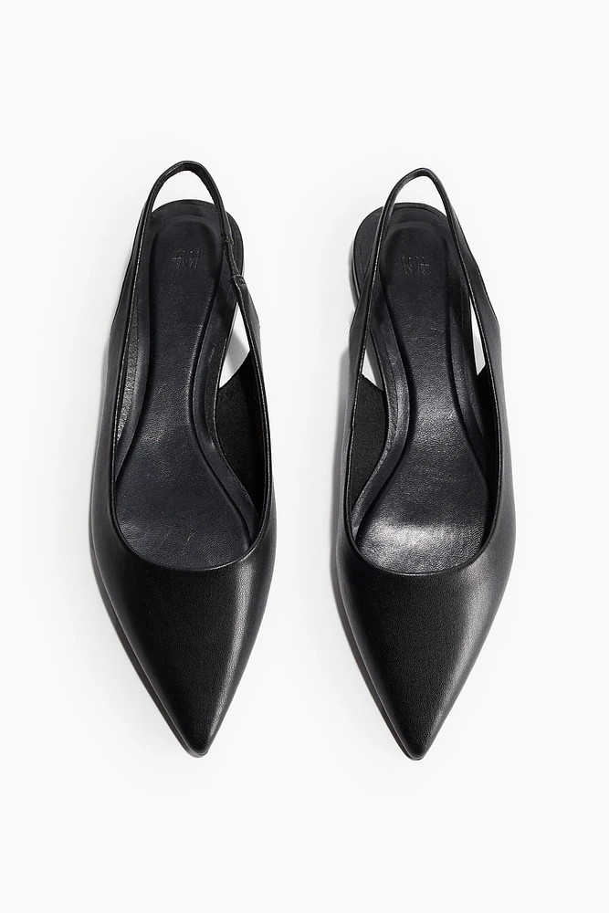 Pointed Slingbacks