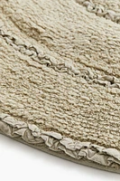 Round Cotton Bath Mat