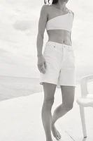 High Waist Denim Shorts