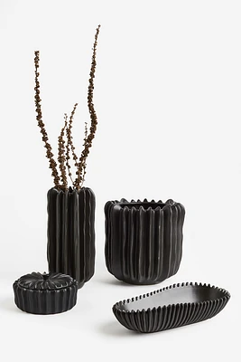 Tall Stoneware Vase