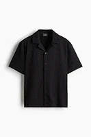 Regular Fit Textured Resort Shirt