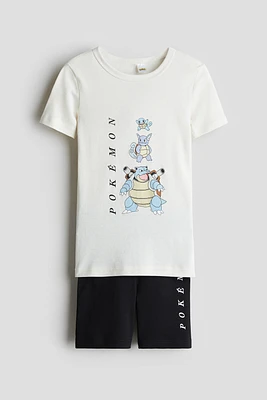 Pyjama confortable en coton avec un motif imprimé