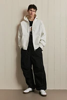 Oversized Fit Hooded Jacket