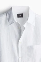 Regular Fit Linen Shirt