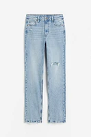 Vintage Straight High Jeans