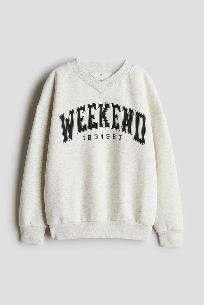 V-Neck Sweatshirt