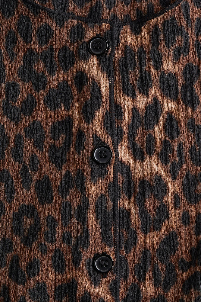 Textured Jersey Vest