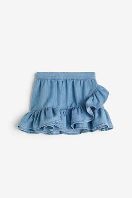 Ruffle-trimmed Skirt