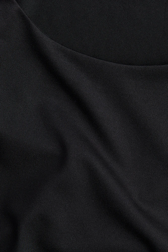 Cropped Microfiber Tank Top