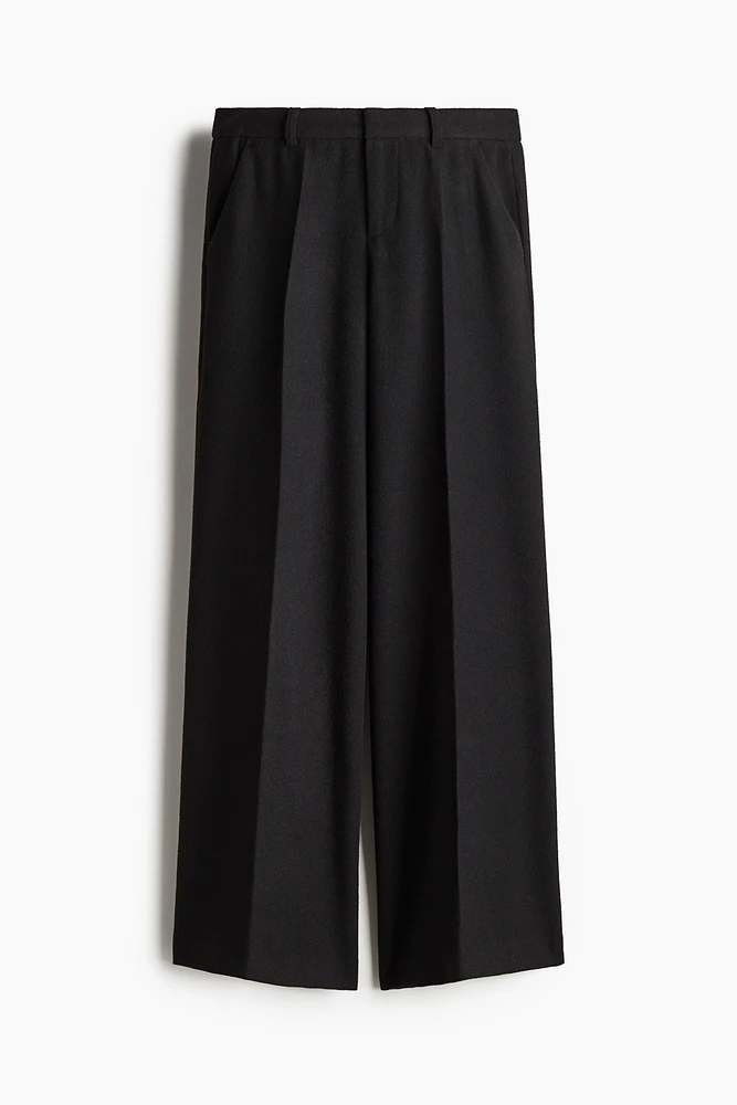 Wide-Leg Dress Pants