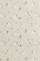 Patterned Cotton Fitted Sheet