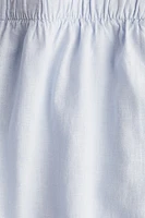 Linen-Blend Shorts
