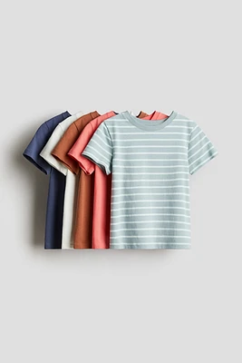 Lot de 5 T-shirts en coton