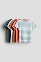 Lot de 5 T-shirts en coton
