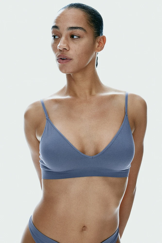 Seamless Padded Soft-cup Bra