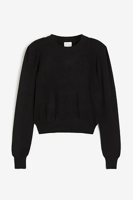 Shoulder-pad Sweater