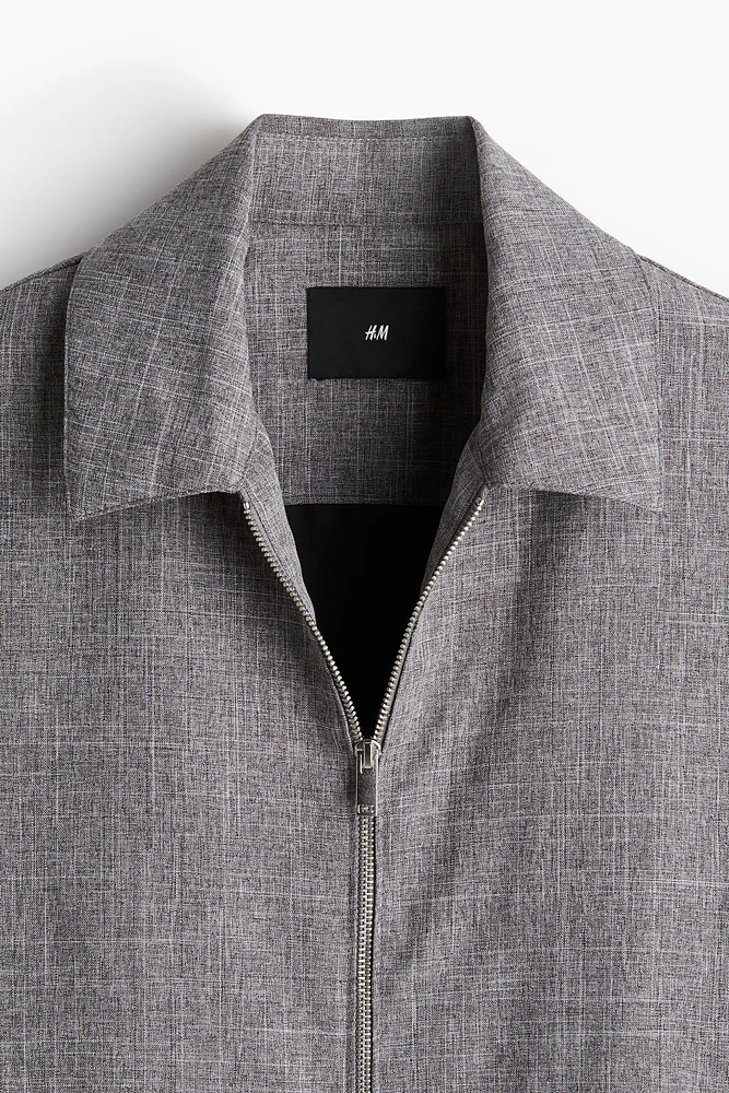 Veste coupe classique en sergé