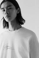 T-shirt imprimé Coupe Flottante