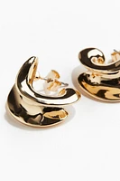 Sculptured Hoop Earrings