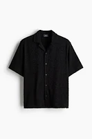 Loose Fit Terry Resort Shirt