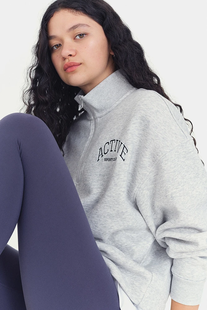 Half-Zip Sports Sweatshirt