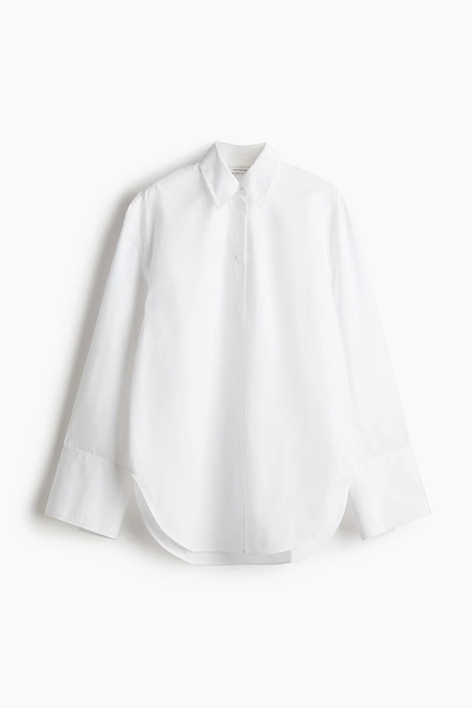 Loose-Fit Pima Cotton Shirt