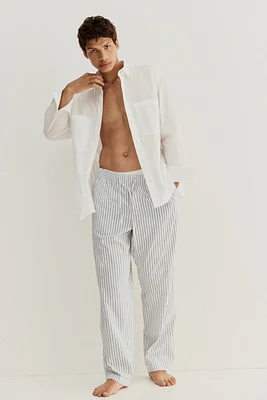 Relaxed-Fit Poplin Pants