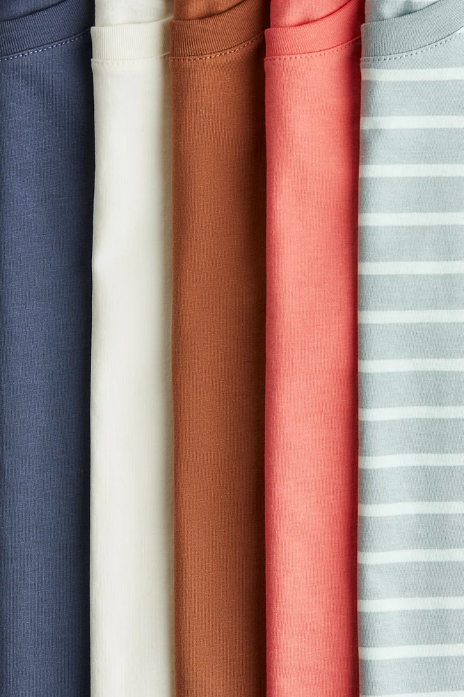 Lot de 5 T-shirts en coton
