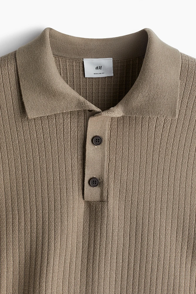 Polo Coupe Classique en maille texturée