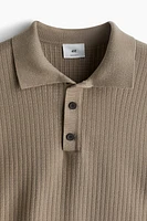 Polo Coupe Classique en maille texturée