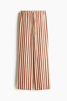 Straight-Leg Drawstring Pants